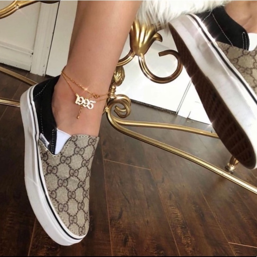 Gucci x Vans Slip-Ons